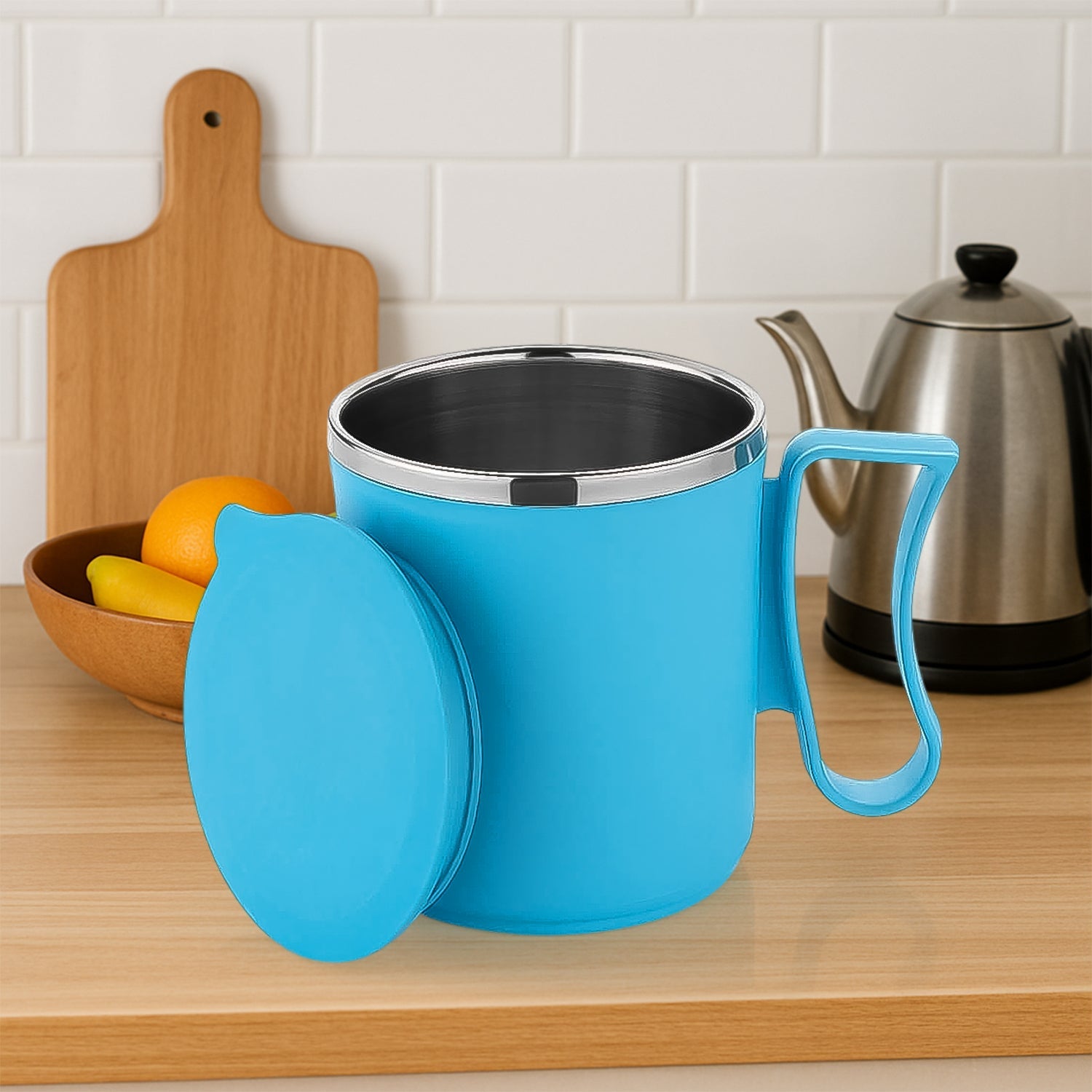300ml Stainless Steel Mug: Insulated, Leakproof Lid, Hot/Cold Drinks (Mix Color) 300ml Stainless Steel Mug: Insulated, Leakproof Lid, Hot/Cold Drinks (Mix Color)